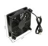 Router Cooling Fan DIY PC Cooler TV Box Wireless  Silent Quiet DC 5V USB Power 120mm 240mm Fan 12CM W/Screws Protective Net