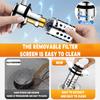 Upgraded 4-in-1 Bathroom Sink Strainer, Universal Up Sink Stopper With 2-Layer Detachable Hair Catcher Filter Basket, Fit 1.1-2.36 US Basin, Anti-Cl
