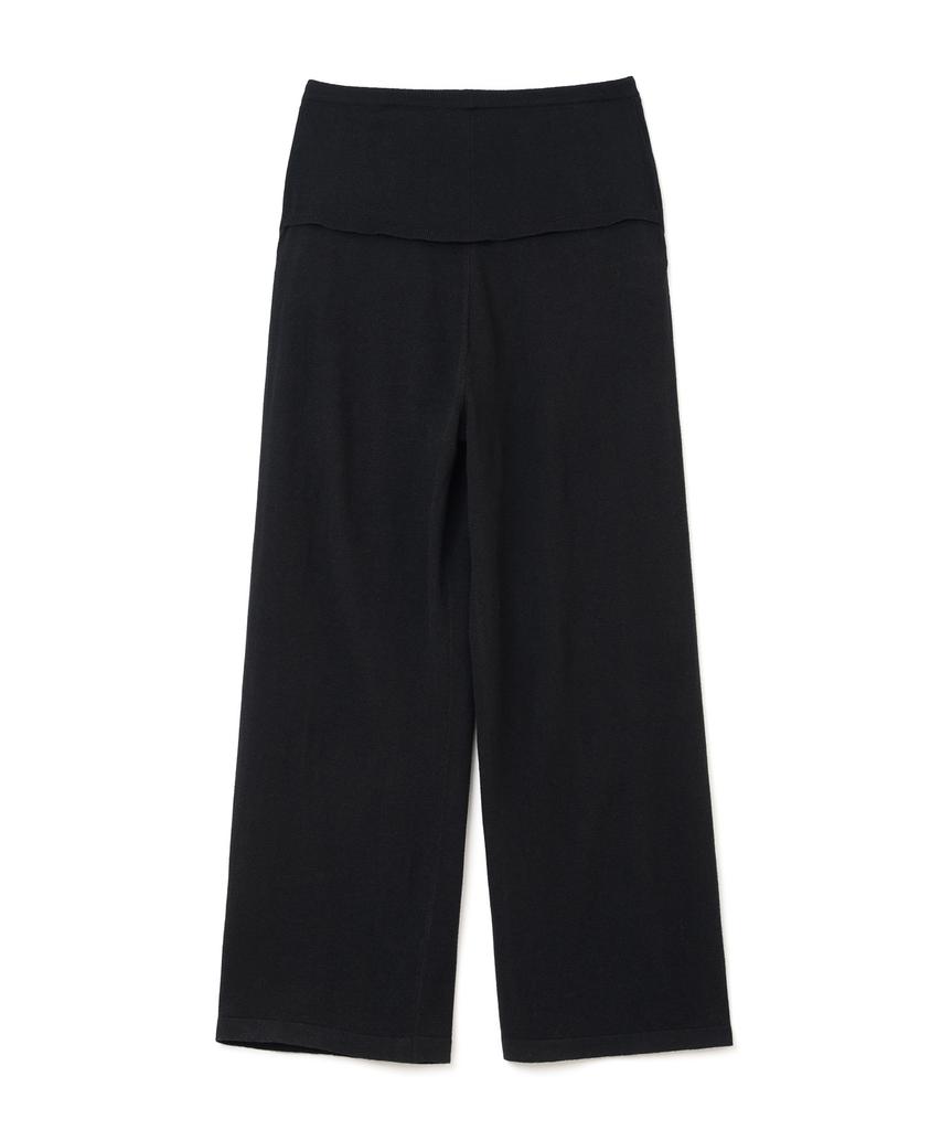 MILLO ARCHIVE [Ma X Passer] Rev Knit Lounge Pants [Black]