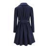 Womens Winter Warm Ladies Lapel Stylish Long  Coat Trench Outwear Jacket