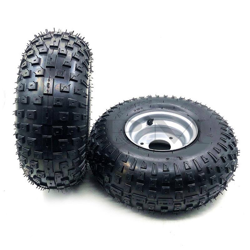 2 Pcs/lot 6 Inch Wheel 145/70-6