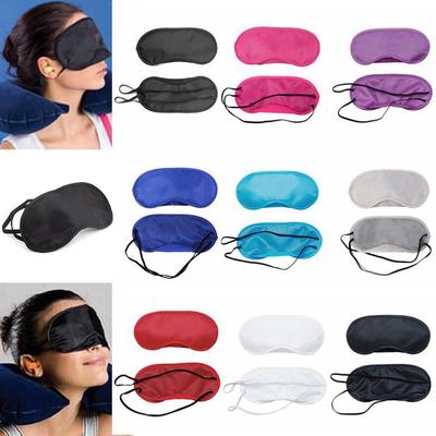 Soft Cover Travel Sleeping Aid Blindfold Eye Shade Eye Mask