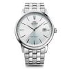 ORIENT automatische Armbanduhr mechanisch Herstellergarantie RN-AC0F02S Herren weiß silber
