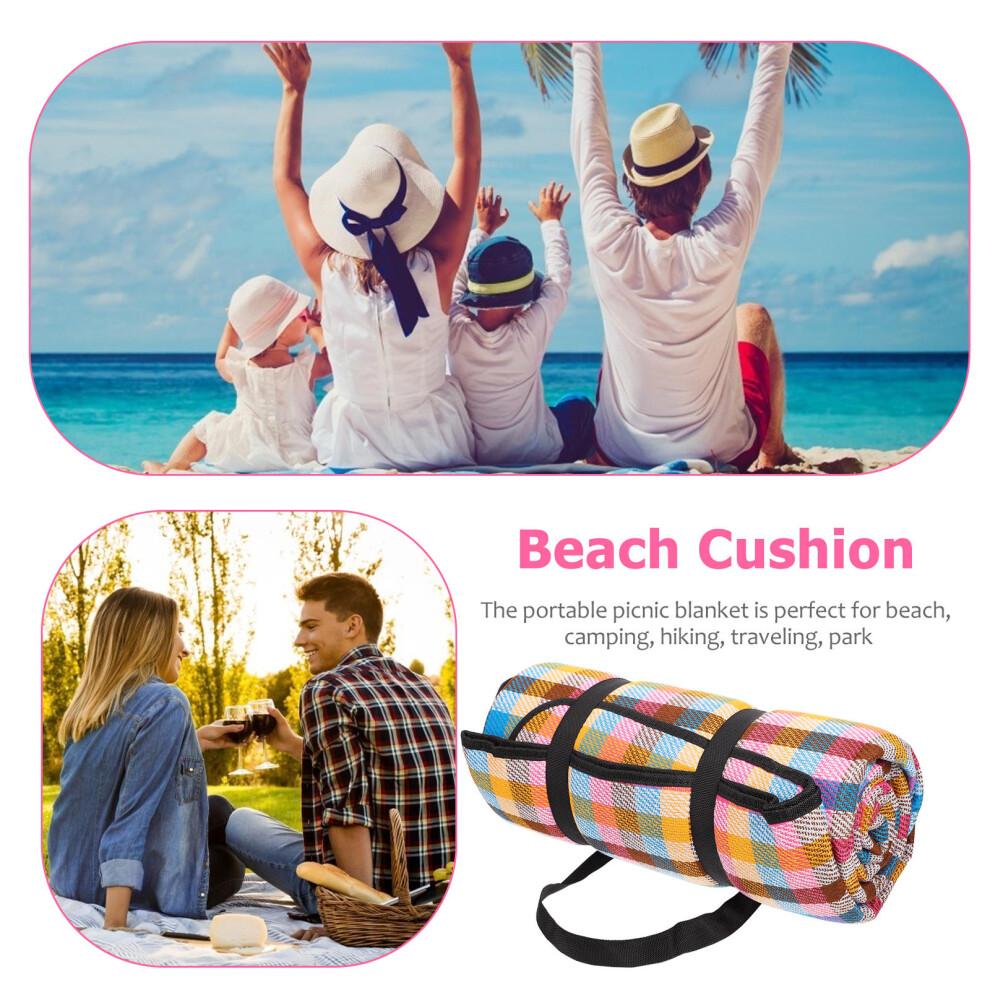 Thickened Beach Mat Travel Portable Picnic Blanket Camping Outdoor