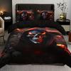 Dream Flame Skeleton Duvet Cover Pillowcase Bedroom Decoration Children Gift Adult Single Double Bed Large SizeZip Duvet Cover