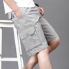Mens Work Cargo Shorts Summer Casual Shorts Baggy Sports Gym Work Shorts 4XL Light Weight Cotton Sweat Knee Shorts