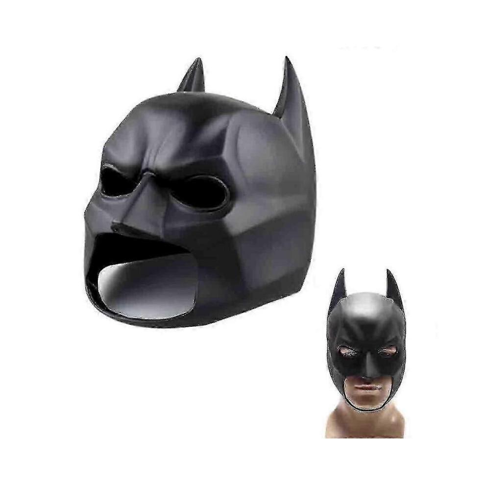 Batman plná maska s kapucí The Dark Knight Rises Latexová helma pro dospělé Cosplay rekvizita J