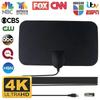 4K TV Antenna For Global Digital TV 1080P DVB-T2 Booster HD For RV Outdoor Car Antenna 25DB High Gain Indoor Digital TV Antenna
