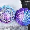 Seashell Resin Box Molds with Lids,3D Jar Silicone Mold,Trinket Storage Container Box Mold for Resin Casting Home Decor