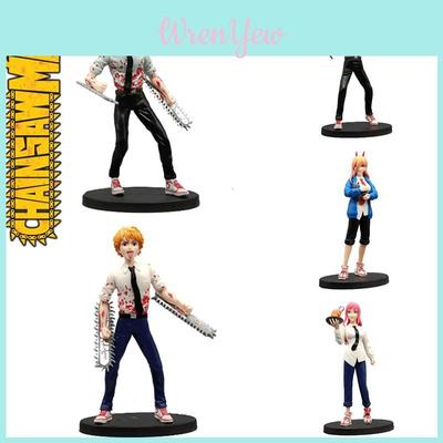 Figurine Manette Tronçonneuse Modèle Poupée Jouet Noël Cadeau Enfants Denji Power Pochita Makima