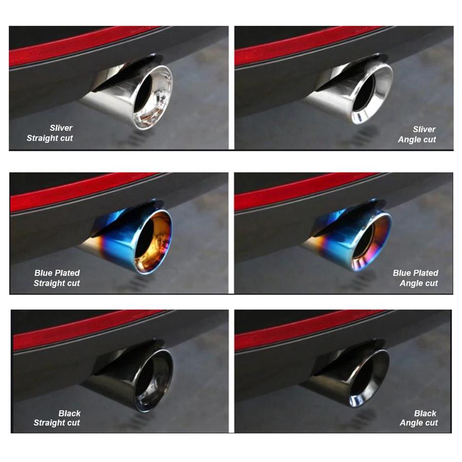 1PC 304 Stainless Steel Exhaut Tips for BMW F20 F21 M135 F22 F23 M235i M240i F30 F31 335i 340i F34 GT F32 F33 435i 440i
