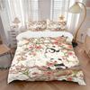3pcs Panda Blossom Bedding Cover Set, Fashion Classic Popular Print Bedding Set, Soft Comfortable, All - Season Use, For Bedroom199