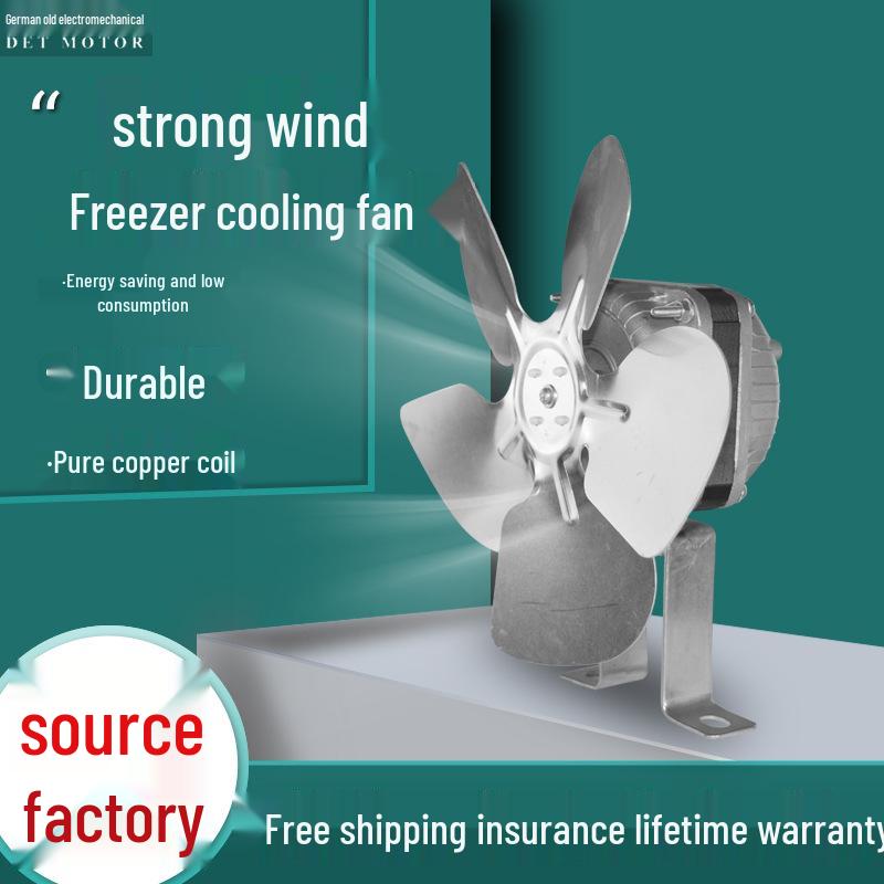 

Commercial Refrigerator Cooling Fan Motor Impeller 25W