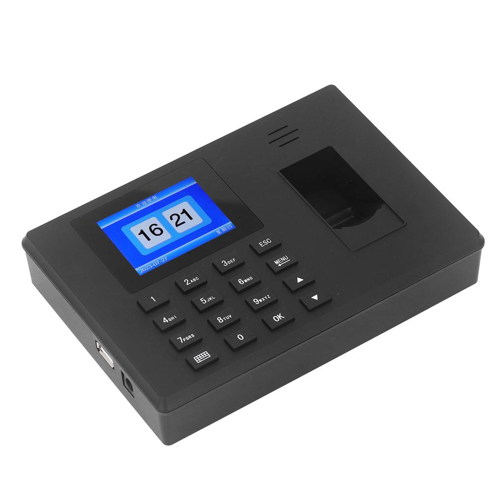 Fingerprint Time Attendance Machine Password Employee Checking in Recorder for Office Factories