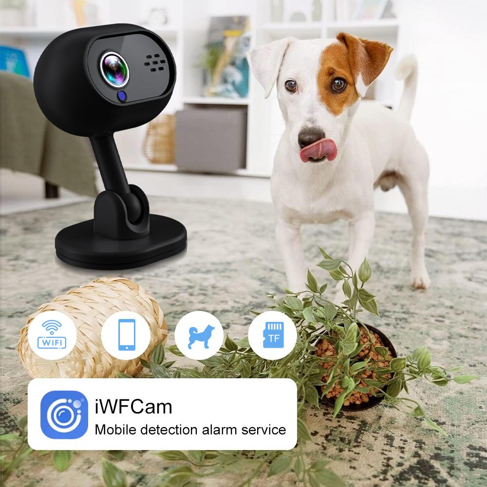 Camera for Home Network Monitoring, High-definition Baby Monitoring, Voice Monitoring, WiFi Camera Supporting Voice Recognition
