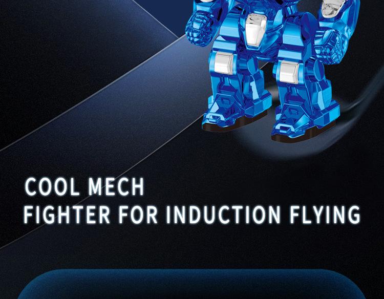 Gesture-Controlled Hovering Glow Helicopter Ball Toy