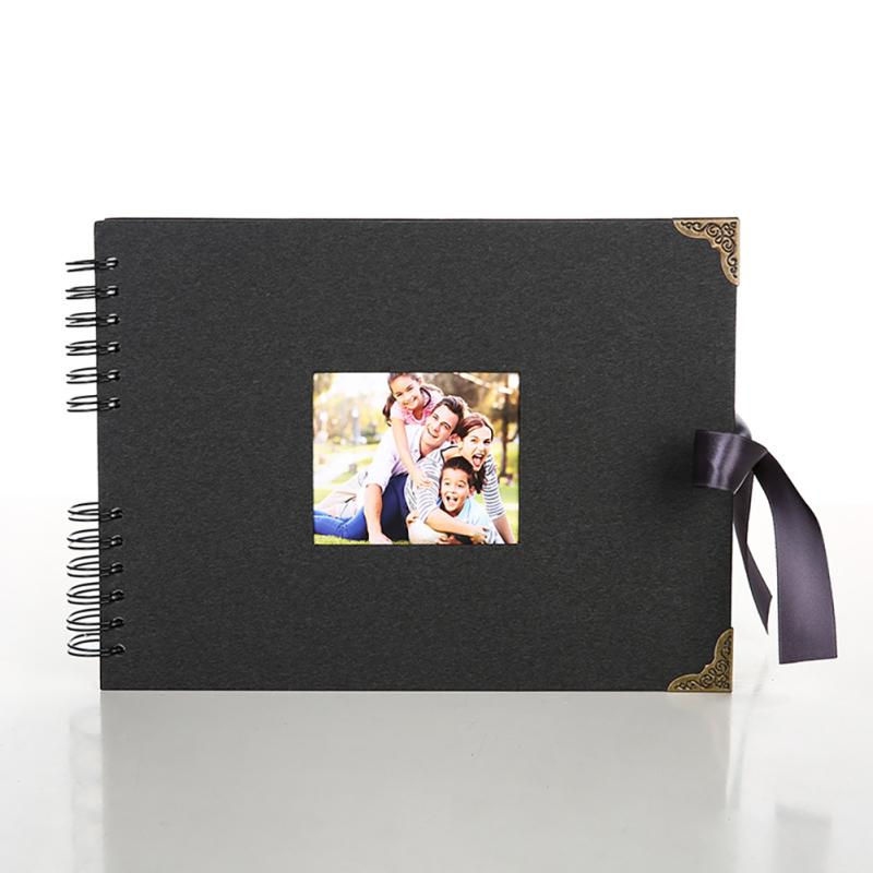 Álbum de Fotos Artesanal DIY com Janela Impermeável Multifuncional Álbum de Coleção Presente Ideal