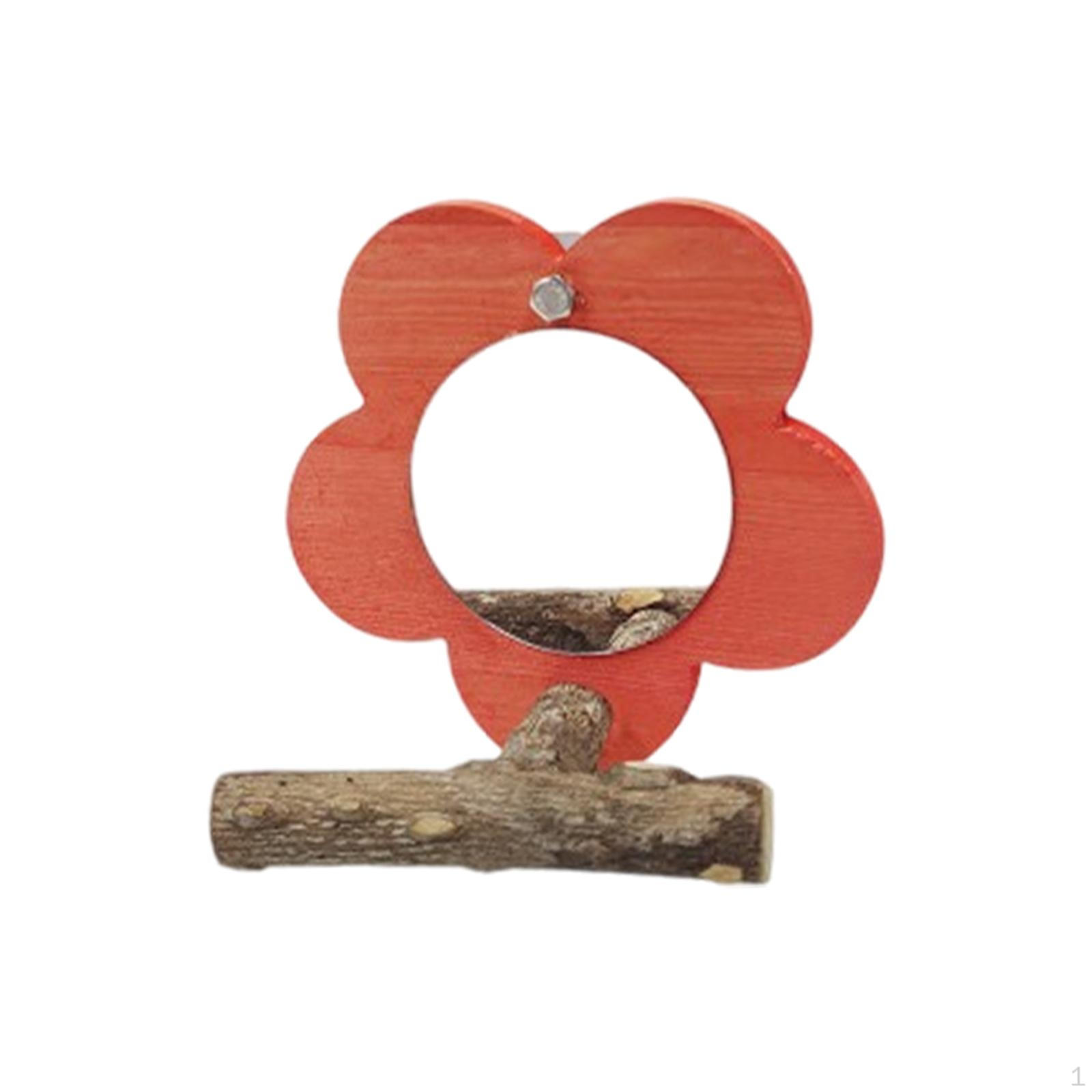 

Птица Зеркало Попугай Лазающая Игрушка Лазающая Стоячая Игра Интерактивные Игрушки для красный