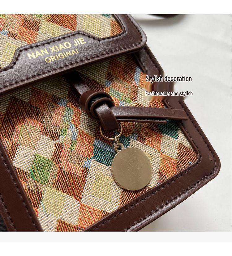 2025 Women's Retro High-End Small Square Crossbody & Shoulder Bag