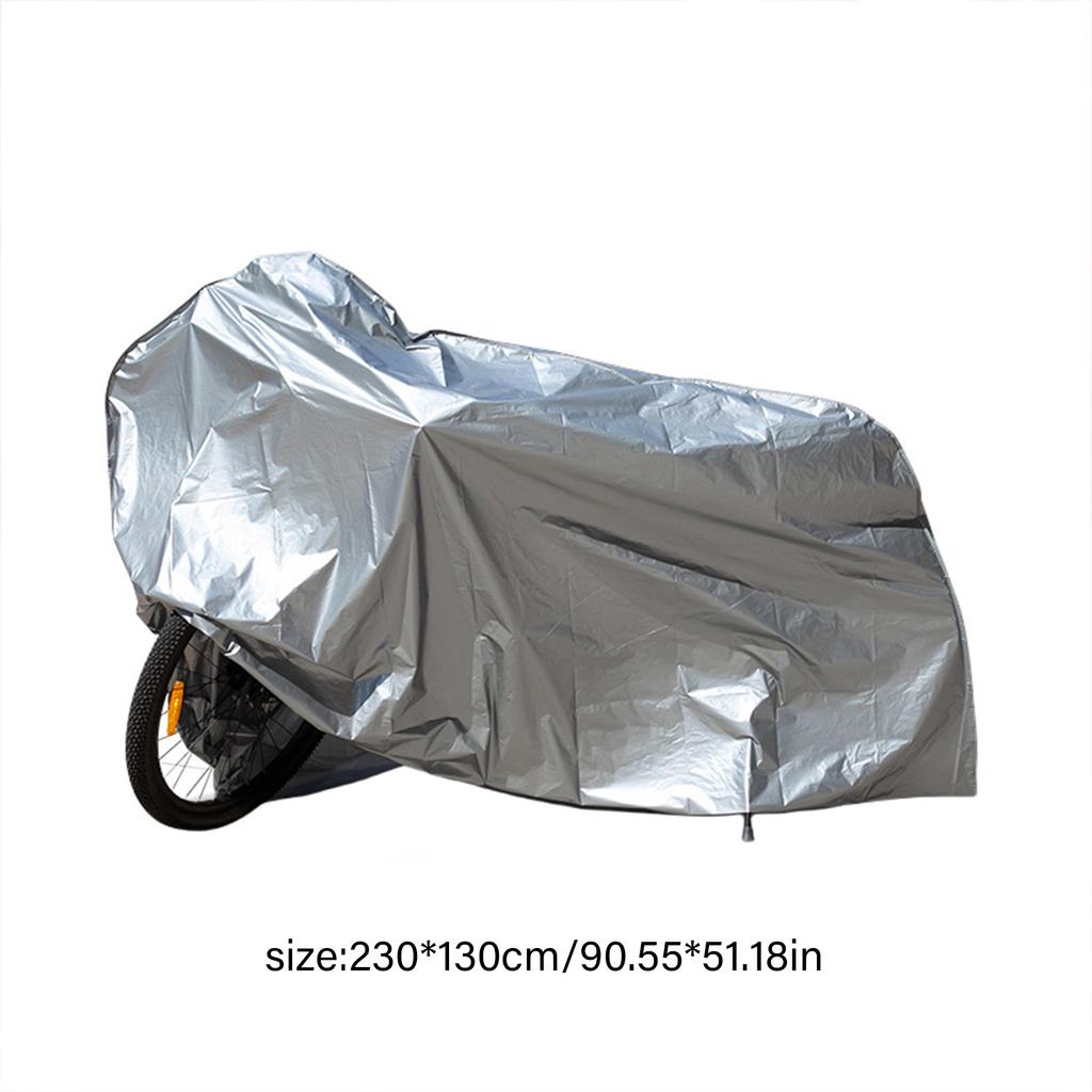 Heavy Duty Bike Cover Adjustable Size with Secure Fastening Comprehensive Protections for Motorcycles & Electric Bike
