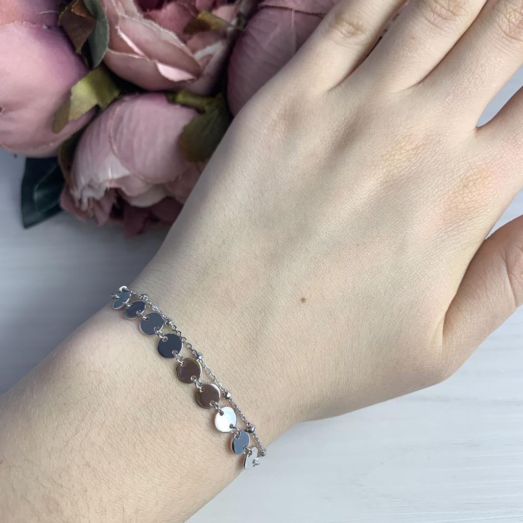 Silver Bracelet Without Stones (2037156)