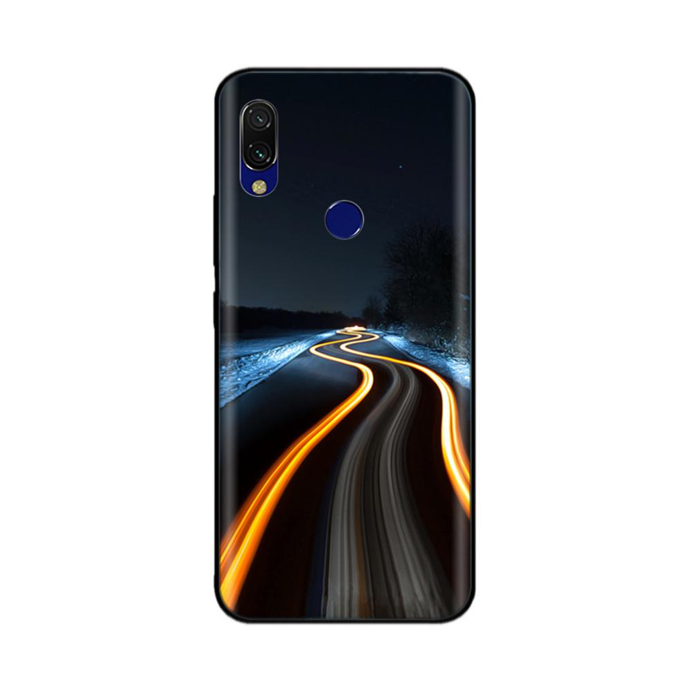 For Xiaomi Redmi 7 Case Redmi7 Black Silicon Bumper Soft Tpu Phone Case Cover For Xiaomi Redmi Note 7 Pro Note7 Case Funda Coque
