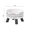 Non-Slip Stainless Steel Pet Bowl - High-Footed Design for Cat & Dog Neck Protection