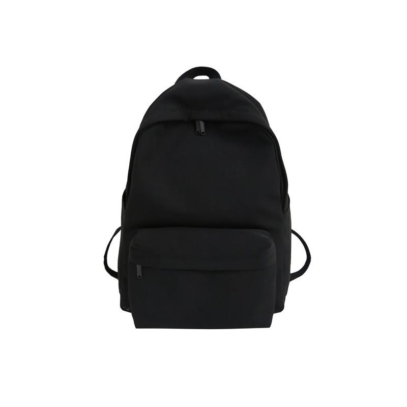 korean backpack black
