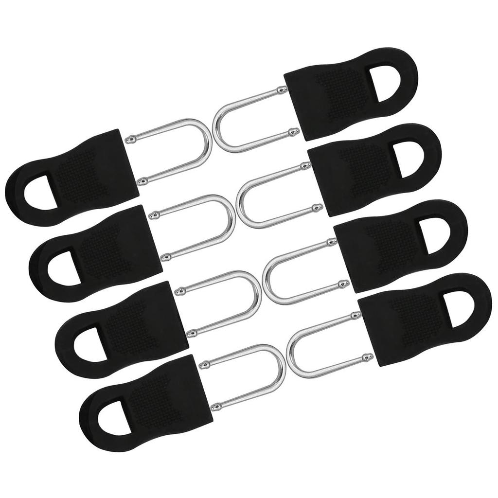 8Set/Bag Replacement Zipper Puller For Clothing Zip Fixer For Travel Bag Suitcase Backpack Zipper Pull Fixer For Tent