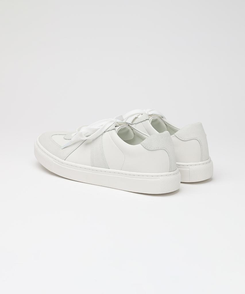 Firenze Atelier [Second.A] Simple White Sole German Army Sneakers 2Ndf2600W [White]