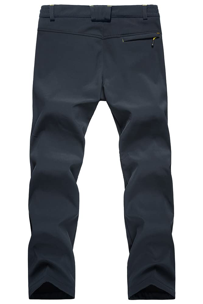 KEFITEVD Winter Mountain Ski Long Walking Hiking Size 3XL Men's Pants, Pants, Pants, Pants, Water-Repellent, Windproof, Pants, Gray, JP,