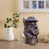 Odino Thor Tyr Ulfhednar Norse Pagan Resina Vichingo Statua Nordic Pagan Ornamenti In Resina Arte per la Casa Decorazione del Giardino Esterno
