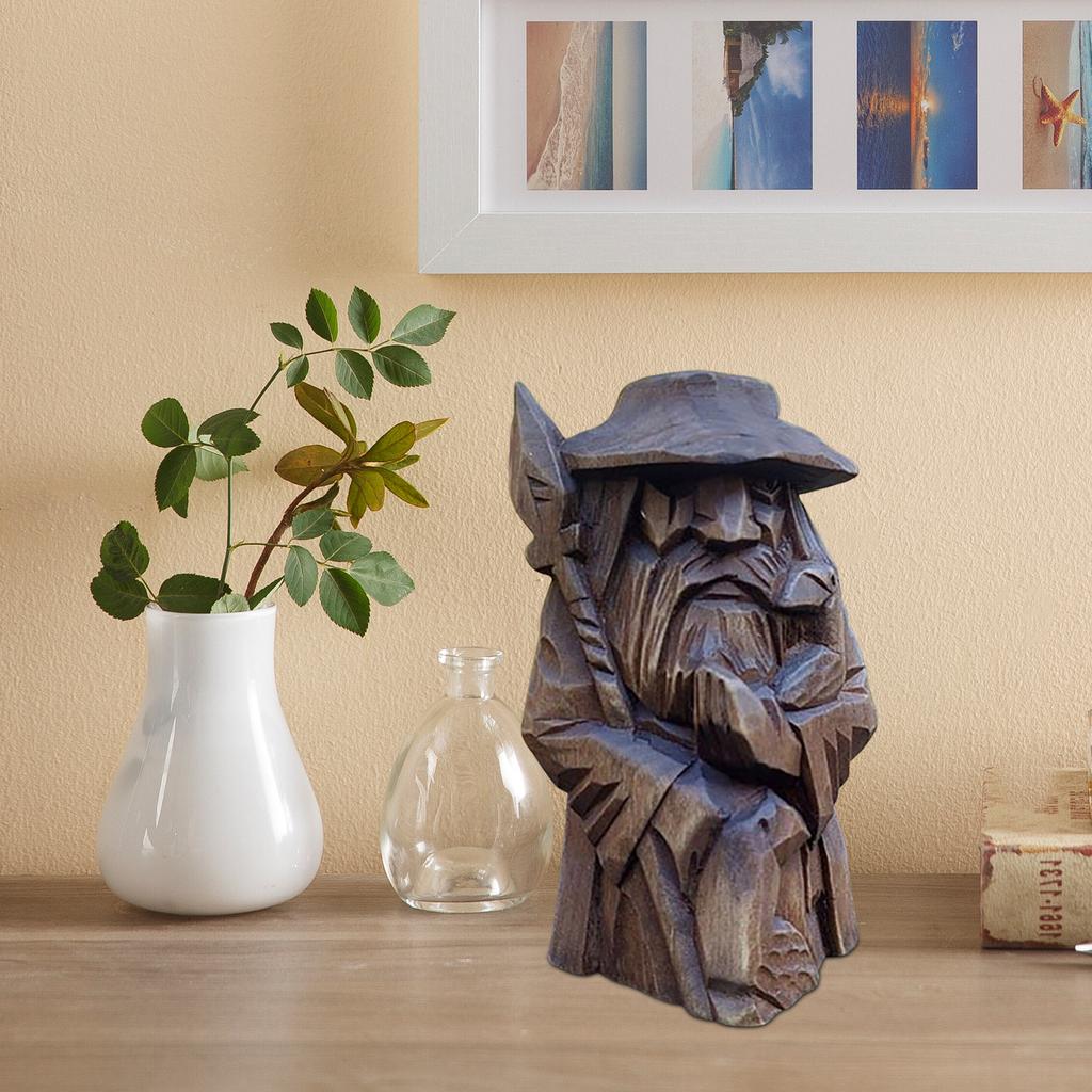 Odino Thor Tyr Ulfhednar Norse Pagan Resina Vichingo Statua Nordic Pagan Ornamenti In Resina Arte per la Casa Decorazione del Giardino Esterno