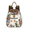 High-quality waterproof Oxford women's backpack floral design anti-theft lady's backpacks