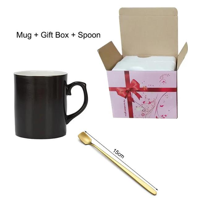 Dropshipping DIY Foto magische Farbwechseltasse, personalisieren Sie Ihr Foto auf Teetasse, einzigartige Keramik-Kaffeetasse bestes Geschenk für Freunde