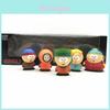 Niedliche 5-teilige South Park Anime-Actionfiguren-Miniaturen mit Stan, Kyle, Eric, Kenny und Leopard