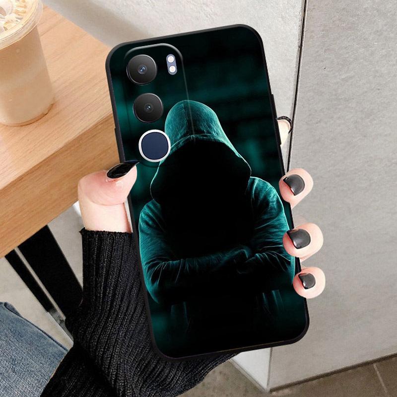 For VIVO Y19S 4G Phone Case Soft Silicone Back Cover Coque For VIVO Y 19 S Cases Black TPU Shockproof Fundas Shell Y19S Capa