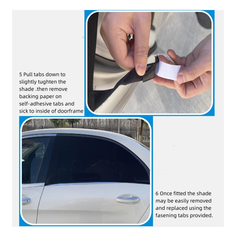 Автомобильные солнцезащитные шторы — фото 8