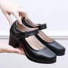  sapatos femininas women classic black patent leather buckle strap student school shoes lady beige office pumps ab579