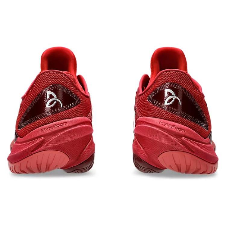 New Asics Court Ff 3 Novak Cranberry White 1041A361-962