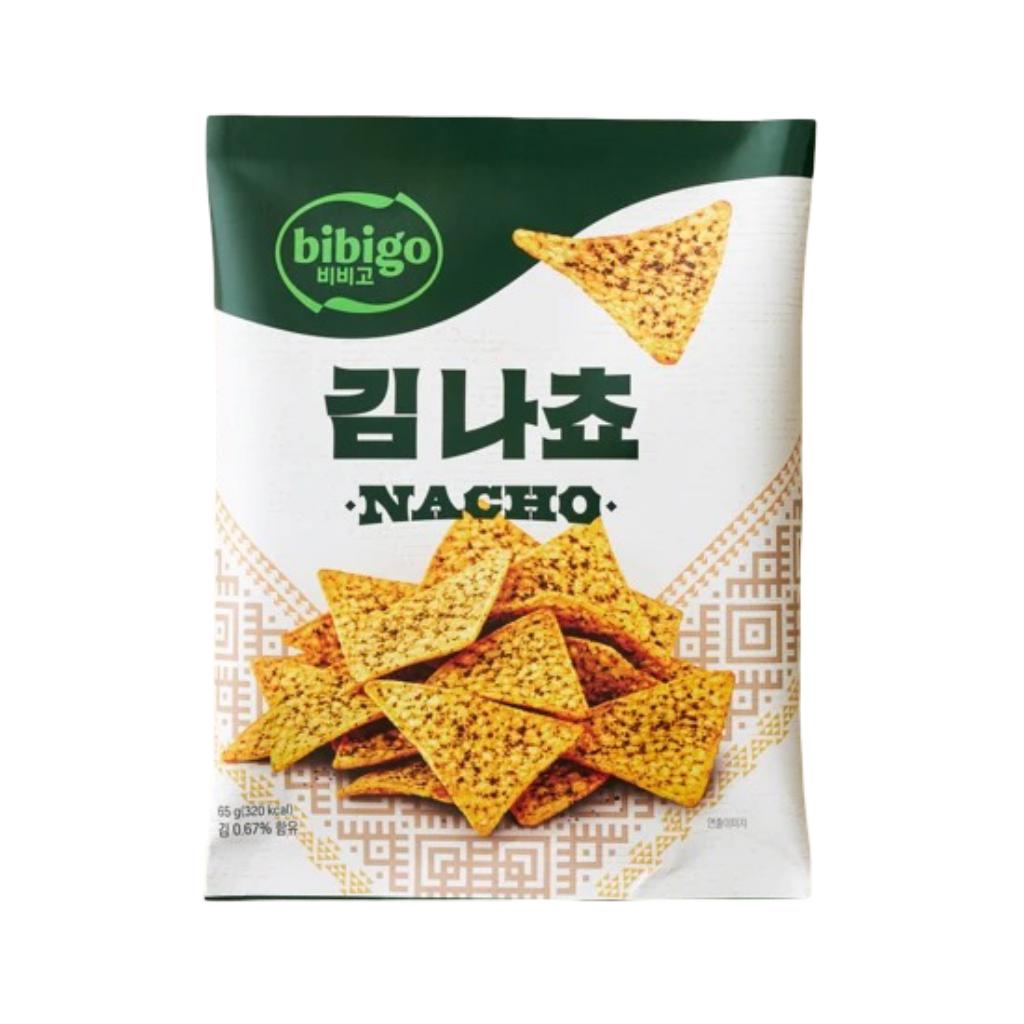 CJ Korean Nacho Chips 65g 93g 3 Flavors Bibigo Seaweed Dasida Beef Seasoning Crazy Spicy Kimchi Nacho K-Snack