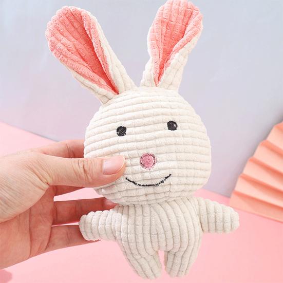 Built-in Voice Bite Resistant Soft Plush Piglet Lion Shape Pet Early Educational Toy