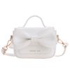 Mini Pu Charming Handbag For Girls And Boys With Delightful Bow Design For School Use