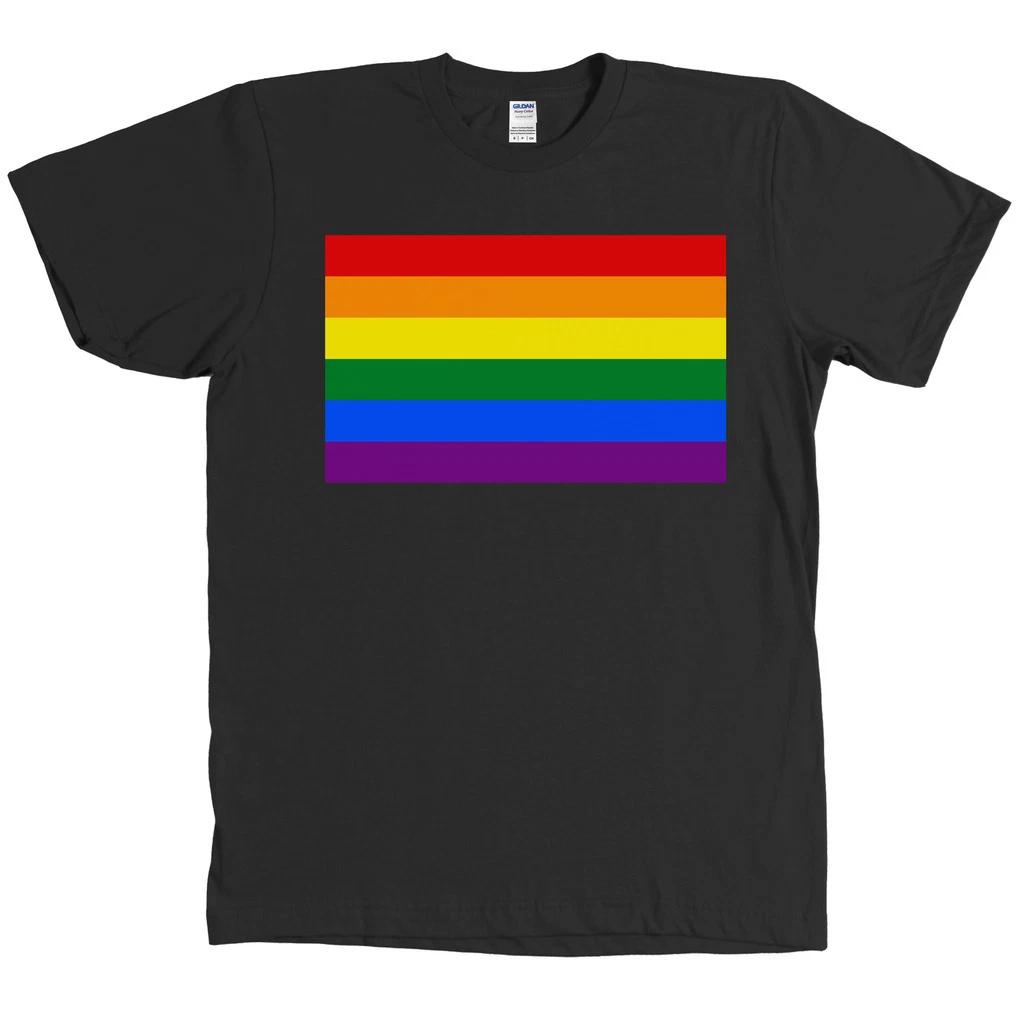 Gay Pride Rainbow Flag LGBT Shirt Tee NEW WITH TAGS - MANY COLORS