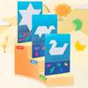 Magnetic Tangram Puzzle - Educational Wooden Toy for Kids Aged 3-8