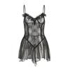 Sexy Lingerie Set Women Porno Sleepwear G String Underwear Porno Sleepwear Lace Sex Clothes Babydoll Erotic Transparent Dress