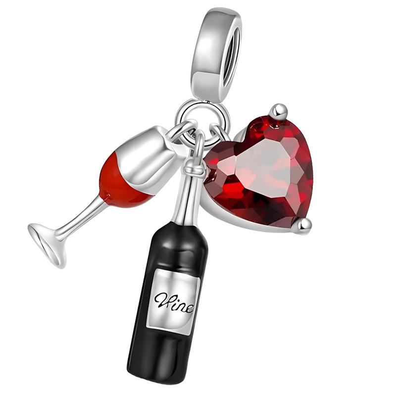 Charms Do Pandora Pendant Charms Wine Lover Charms Strawberry