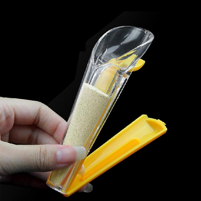 

Дрожжевой мерный стакан с зажимом для герметизации, измерительный прибор, точность, выпечка хлеба, тортов, кухонные принадлежности, бытовая кулинария, инструмент для выпечки 1 pcs