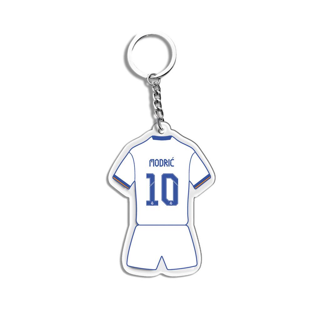 Porte-clés Joueur Étoile: Messi, Ronaldo, Neymar - Souvenirs et Cadeaux de Football en Acrylique