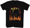 Def Leppard Name Repeat Band Photo Men's T Shirt Rock Band Music Merch Unisex T-Shirt